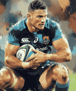 Rugby Star Damien Cook Diamond Painting