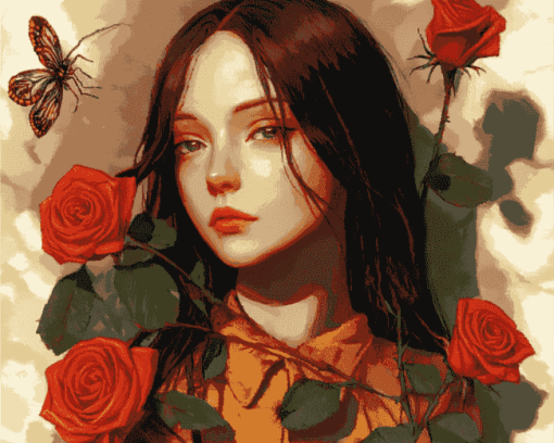 Rule of Rose Fantasy Diamond Painting