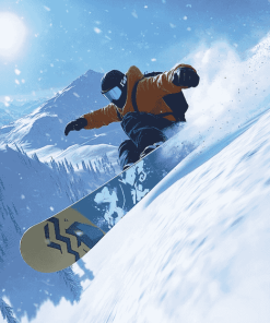 SSX Snowboarding Adventure Diamond Painting