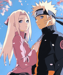 Sakura Naruto Anime Diamond Painting