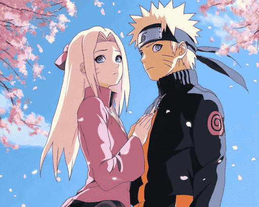 Sakura Naruto Anime Diamond Painting