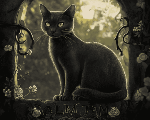 Salem Cat Haven Diamond Painting