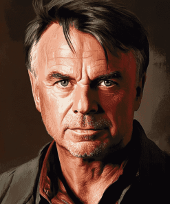 Sam Neill Celebrity Diamond Painting