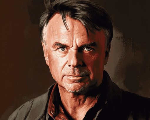 Sam Neill Celebrity Diamond Painting