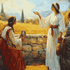 Samaritan Woman Vintage Diamond Painting