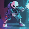 Sans Undertale Animation Inspired Diamond Painting