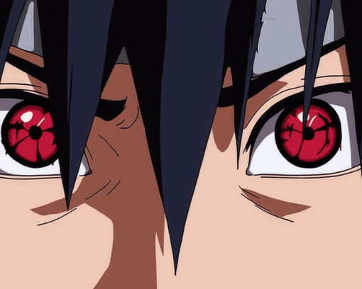 Sasuke Uchiha Sharingan Diamond Painting