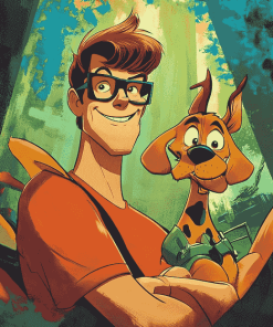 Scooby Doo and Plastic Man Animation Diamond Painting