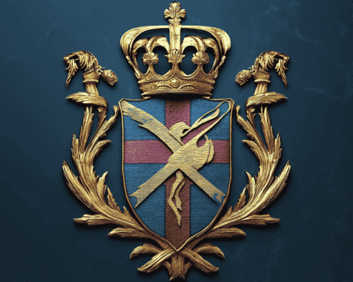 Scotland Crest Military Diamond Painting