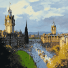 Scott Monument Edinburgh Diamond Painting