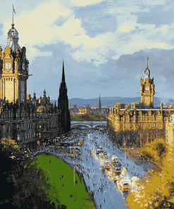 Scott Monument Edinburgh Diamond Painting