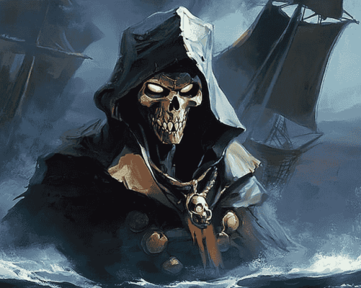 Sea Of Thieves Grim Reaper Diamond Painting