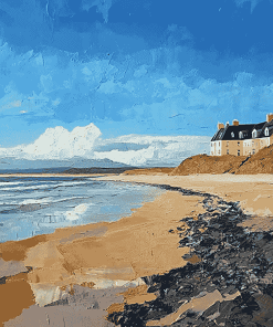 Seaside Rossnowlagh Diamond Painting