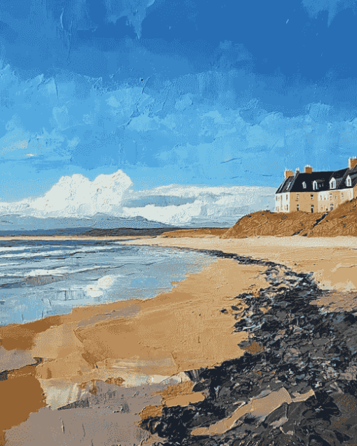 Seaside Rossnowlagh Diamond Painting