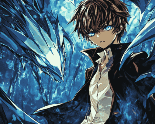 Seto Kaiba Anime Dragon Diamond Painting