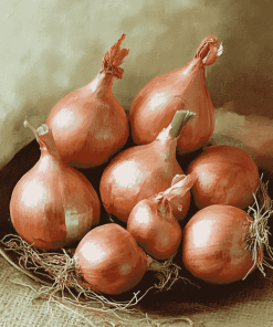 Shallots Onion Diamond Painting