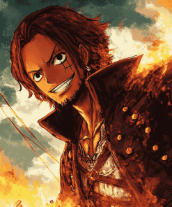 Shanks One Piece Anime Diamond Painting