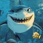Shark Tale Animation Diamond Painting