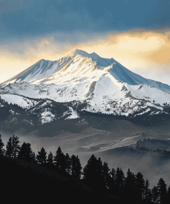 Shasta Mountain Diamond Painting