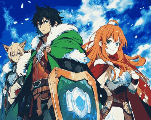 Shield Hero Anime Diamond Painting