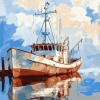 Shrimp Boat Engines Diamond Painting