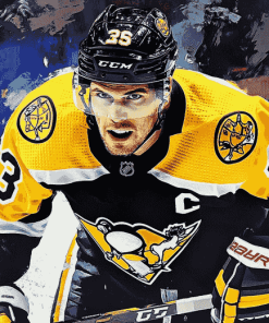 Sidney Crosby Ice Hockey Diamond Painting