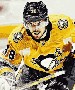 Sidney Crosby Ice Hockey Diamond Painting