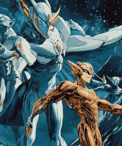 Silverhawks Fantasy Adventure Diamond Painting