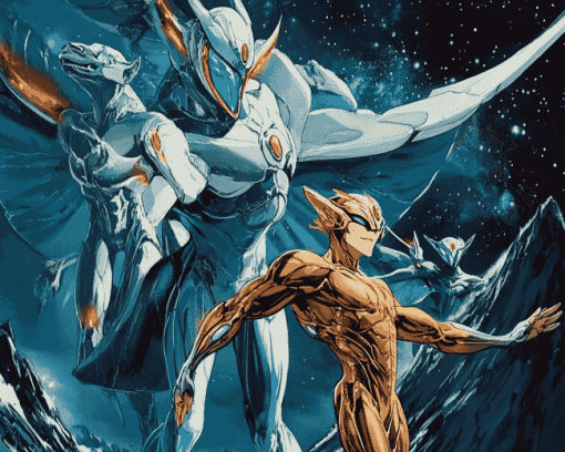 Silverhawks Fantasy Adventure Diamond Painting