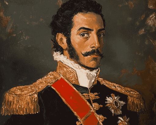 Simon Bolivar Vintages Diamond Painting