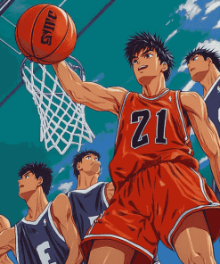 Slam Dunk Anime Heroes Diamond Painting