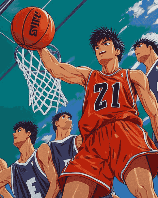 Slam Dunk Anime Heroes Diamond Painting