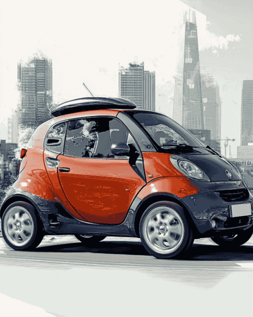 Smart Fortwo Engines Diamond Painting