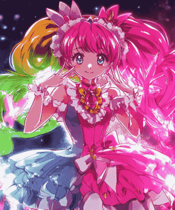 Smile Precure Anime Diamond Painting