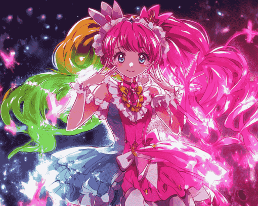 Smile Precure Anime Diamond Painting