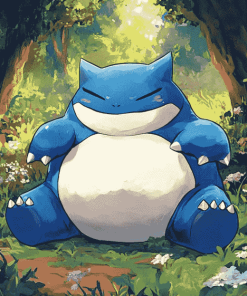 Snorlax Pokemon Diamond Painting