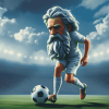 Socrates Soccer Star Diamond Painting