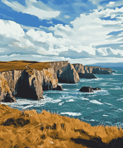 South Stack Cliffs Seaside Diamond Painting