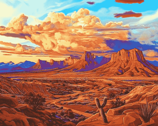 Southwest Landscapes Diamond Painting