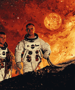 Space Apollo 13 Galaxy Diamond Painting