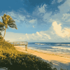 Space Coast Beaches Diamond Painting