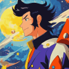 Space Dandy Anime Diamond Painting