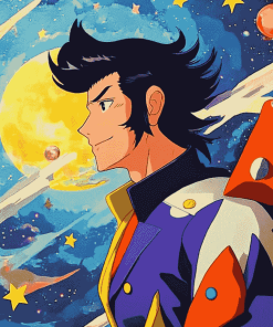 Space Dandy Anime Diamond Painting