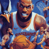 Space Jam Animation Characters Diamond Painting