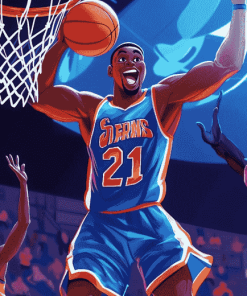 Space Jam Cartoon Diamond Painting