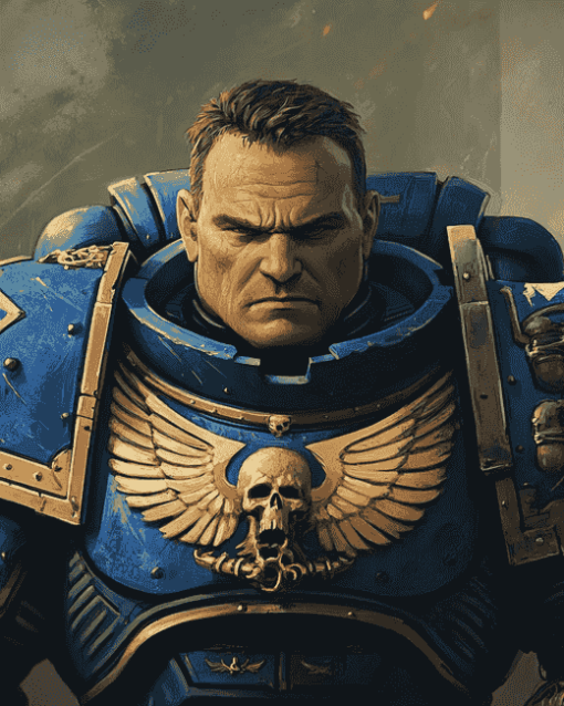 Space Marine Films Diamond Painting