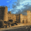 Spain Muralla De Vila Fortress Diamond Painting