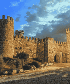 Spain Muralla De Vila Fortress Diamond Painting