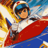 Speed Racer Anime Diamond Painting