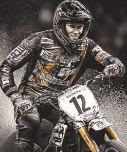 Speedway Legend Tai Woffinden Diamond Painting